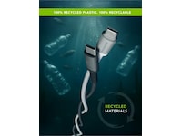 dbramante1928 Re-Charge It USB-C-kabel 2 m (hvit) USB-kabler