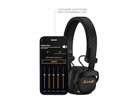 Marshall Milton A.N.C. trådløse on-ear hodetelefoner (sort) Hodetelefoner