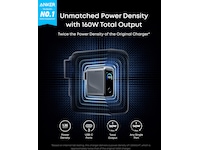Anker Prime 160W 3-ports lader (sølv) Mobilladere