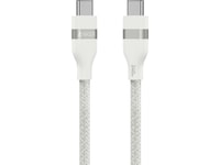 Anker 240W USB-C flettet kabel 1,8m (hvit) USB-kabler