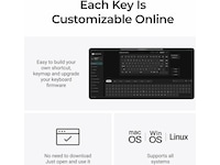 Keychron Q1 Ultra 75% 8K Red Trådløs Gamingtastatur Gamingtastatur
