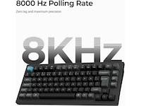 Keychron Q1 Ultra 75% 8K Red Trådløs Gamingtastatur Gamingtastatur