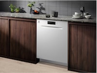Electrolux 600 SatelliteClean 60 cm oppvaskmaskin (hvit) Underbygd oppvaskmaskin