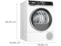 Bosch WQK2420LSN Serie 6 Tørketrommel 9 kg (hvit) Tørketrommel