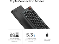 Keychron V6 Ultra 100% 8K Brown Trådløst Gamingtastatur Gamingtastatur