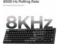 Keychron Q1 Ultra 100% 8K Red Trådløs Gamingtastatur Gamingtastatur
