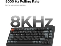 Keychron V1 Ultra 75% 8K Red Trådløst Gamingtastatur  Gamingtastatur