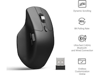 Keychron M6 Trådløs Optisk Mus Mus