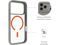dbramante1928 iPhone 17 Pro / 18 Pro Grenen Ultra D3O MS (hvit) Deksel til mobiltelefon