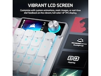 Corsair Vanguard Air 99 trådløst gamingtastatur (hvit) -B-Grade Demo tastatur