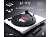 MIXX Analog Plus vinyl- og CD-spiller (hvit) Platespiller