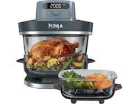 Ninja Crispi Pro AS101EU Airfryer i glass (gråblå) Airfryer