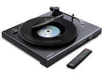 MIXX Analog Plus platespiller og CD-spiller (sort) Platespiller