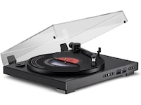 MIXX Analog Plus platespiller og CD-spiller (sort) Platespiller