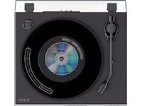 MIXX Analog Plus platespiller og CD-spiller (sort) Platespiller