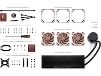 Noctua Looped NL-LC1-36 Kjøler CPU - Vannkjøling