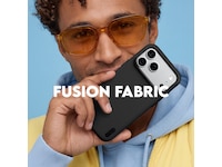 PanzerGlass CARE iPhone 17 Pro Max / 18 Pro Max Fusion Fabric deksel (sort) Deksel til mobiltelefon