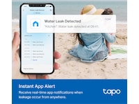 TP-Link Tapo T300 smart vannlekkasjesensor Sensorer