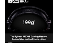 Sony INZONE H6 Air gaming headset med åpen bakside -B-Grade Demo headset