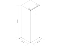 Avant RDR185WH1 kjøleskap (hvit) -B-Grade Demo frysere & kjøleskap