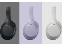 Sony WH-1000XM4C støydempende trådløse over-øre-hodetelefoner (lavendel) Hodetelefoner