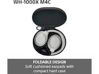Sony WH-1000XM4C støydempende trådløse over-øre-hodetelefoner (lavendel) Hodetelefoner