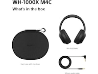 Sony WH-1000XM4C støydempende trådløse over-øre-hodetelefoner (lavendel) Hodetelefoner