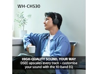 Sony WH-CH530 trådløse Bluetooth-hodetelefoner (rosa) Hodetelefoner