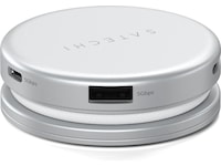 Satechi OntheGo 5-i-1 Multiport-adapter (sølv) Dockingstasjon & USB-HUB
