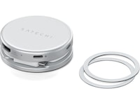 Satechi OntheGo 5-i-1 Multiport-adapter (sølv) Dockingstasjon & USB-HUB