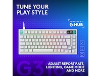 Logitech G316 X 75-spilltastatur Gamingtastatur