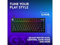 Logitech G316 X 75-spilltastatur Gamingtastatur