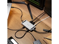 Targus USB4 140W Dual Video Mobile Dock (sølv) -B-Grade Demo annet i PC & nettbrett