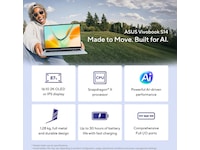 ASUS Vivobook S14 K5408QA-TM237W 14" WUXGA PC - Bærbar / laptop