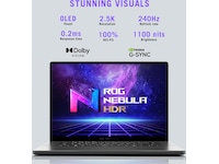 ASUS ROG Zephyrus G16 GU606AX 16" 2.5K OLED 240 Hz -B-Grade Demo bærbar PC