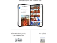 iPhone Duo 256GB (night sky) Mobiltelefoner