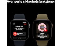 Apple Watch Series 12 GPS 46mm Aluminium (dark bronze) Smartklokker