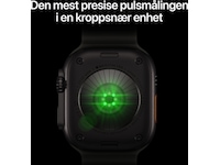 Apple Watch Ultra 4 GPS + LTE 49mm Titanium (sort) Smartklokker