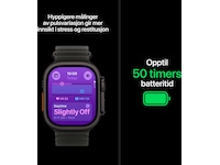 Apple Watch Ultra 4 GPS + LTE 49mm Titanium (sort) Smartklokker