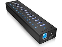 ICY BOX IB-AC6113 USB Hub/Port Dockingstasjon & USB-HUB