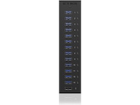 ICY BOX IB-AC6113 USB Hub/Port Dockingstasjon & USB-HUB