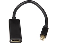 MiniDP til HDMI Adapter 5cm (sort) Kabeladaptere & overganger