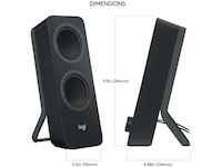 Logitech Z207 Trådløse PC Høyttalere 2.0 Høyttalere