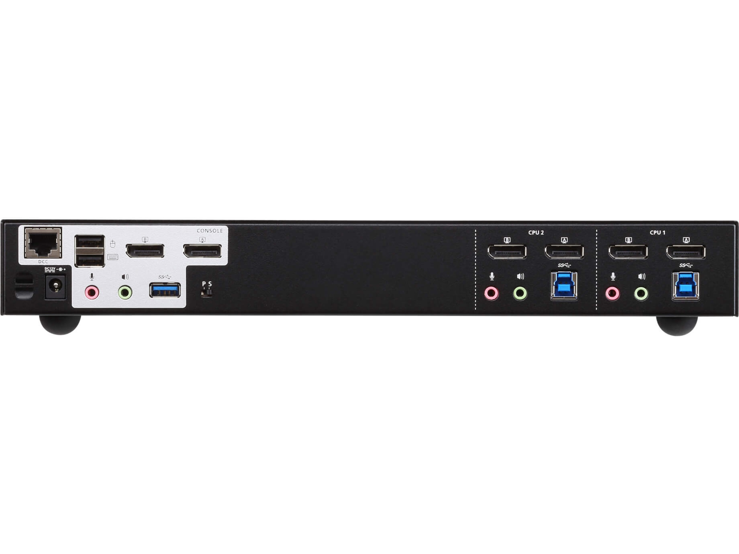 Aten KVM 2-PC 1-Bruker CS1942DP Dockingstasjon & USB-HUB
