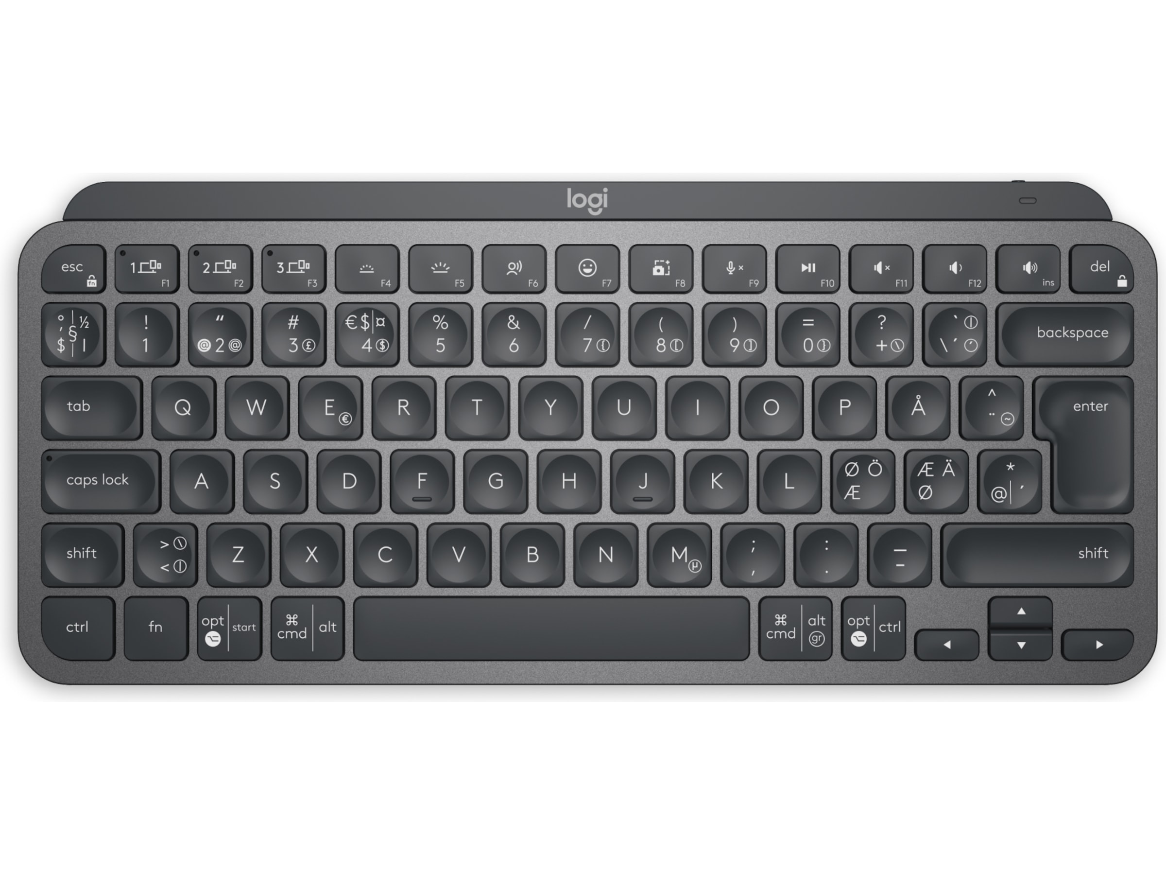 Logitech MX Keys Mini - GRAPHITE Tastatur