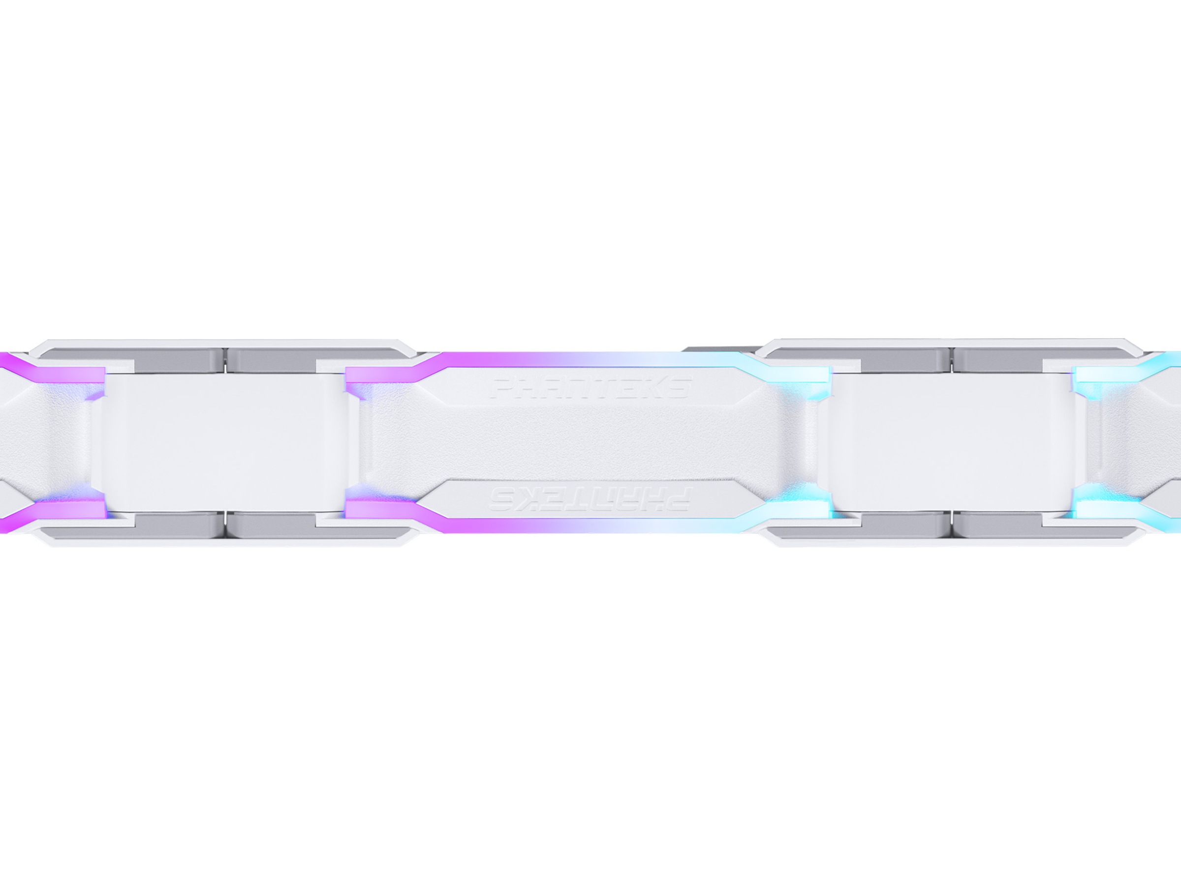 Phanteks D30 120mm PWM DRGB Vifte (hvit) Vifter