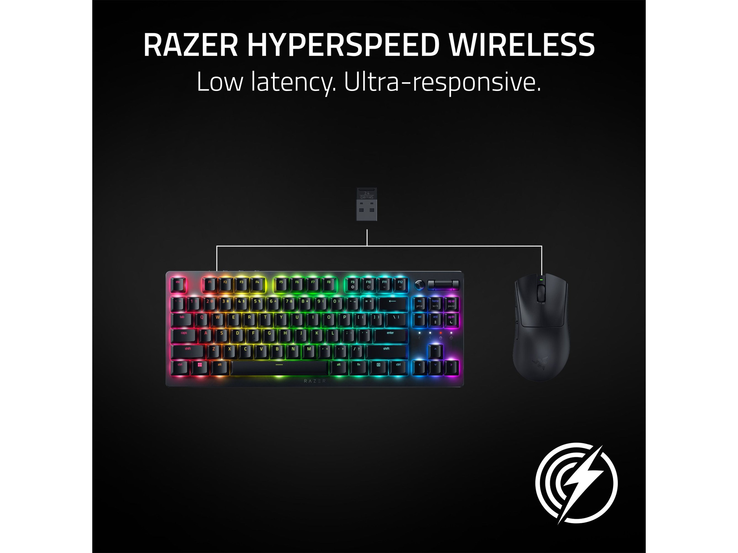 Razer DeathAdder V3 HyperSpeed trådløs gamingmus Gamingmus