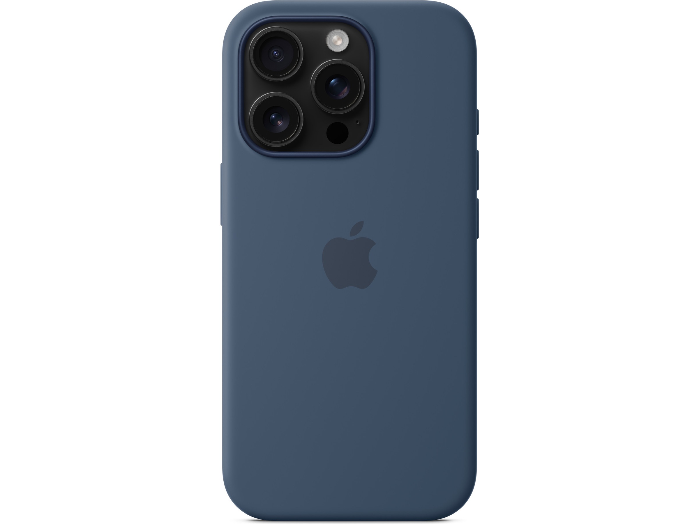 Apple iPhone 16 Pro Silikondeksel (denim) Deksel til mobiltelefon