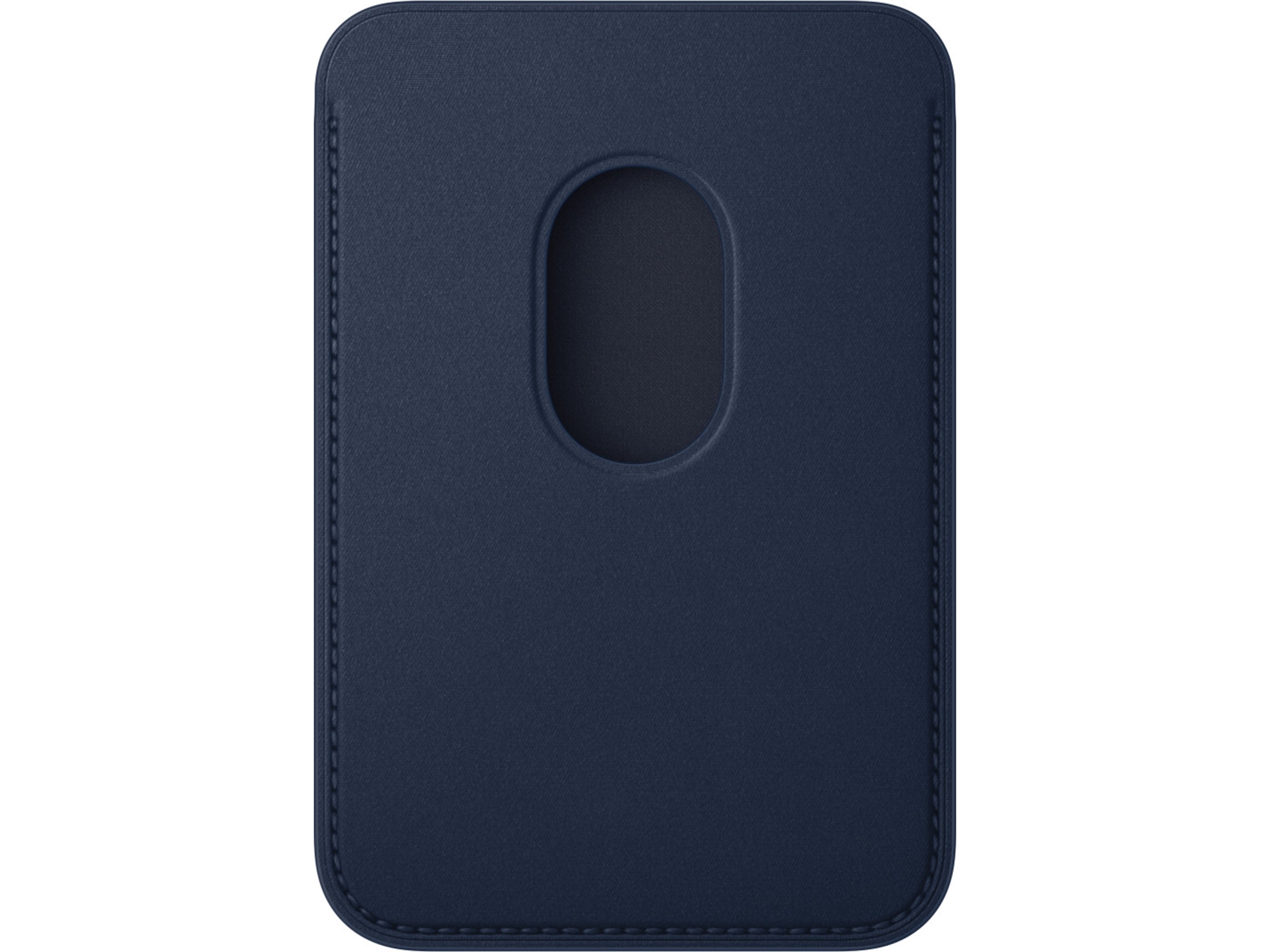 Apple FineWoven-lommebok (dypblå) Deksel til mobiltelefon