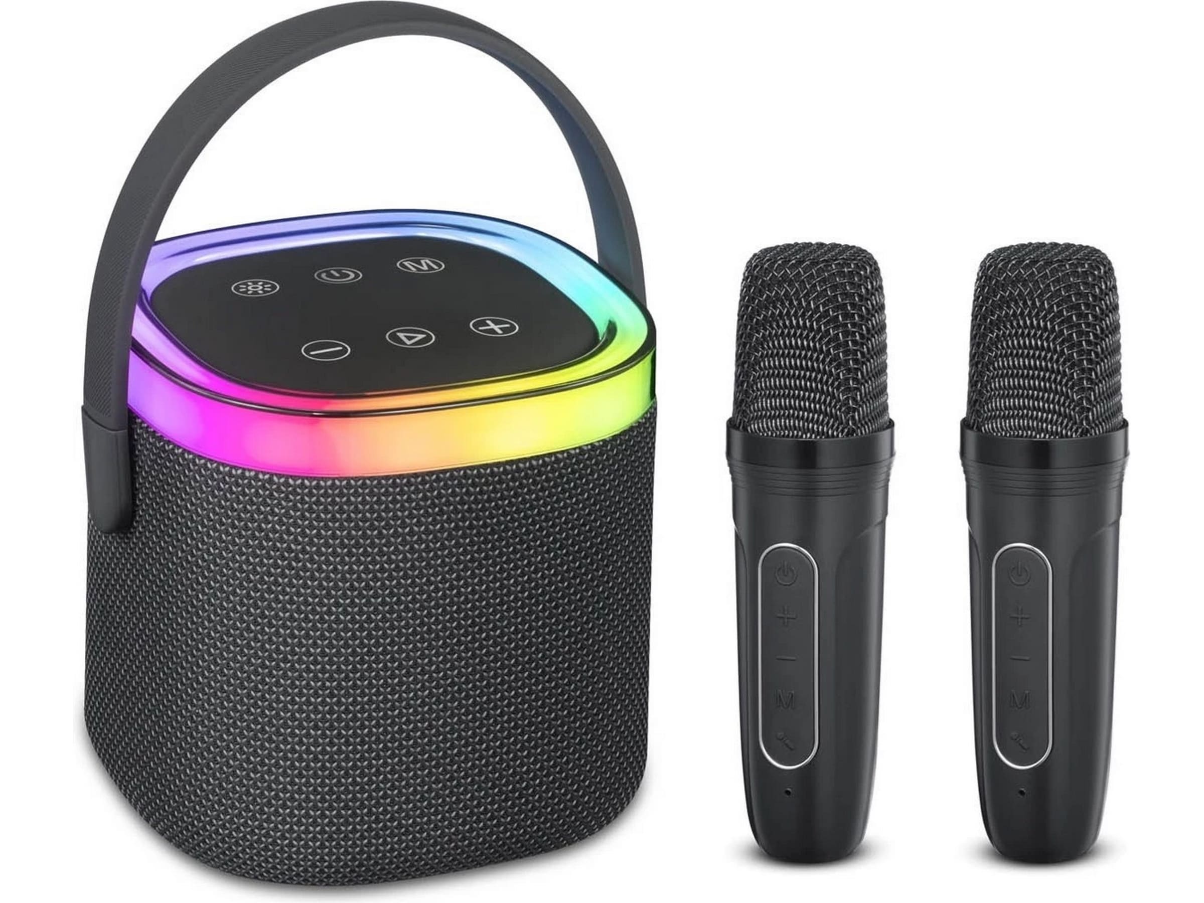 Andersson KEM-D3000 Bærbar karaokehøyttaler med 2 mikrofoner Trådløs / Bluetooth-høyttaler